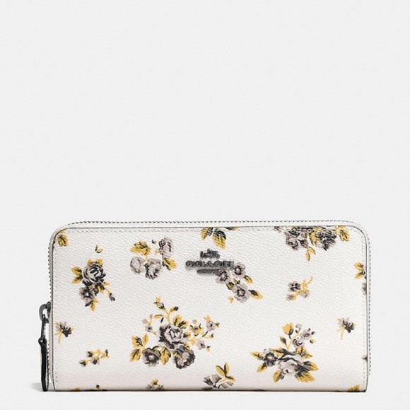 Coach Handbags - COACH ACCORDION ZIP Around WALLET PRAIRIE PRINT